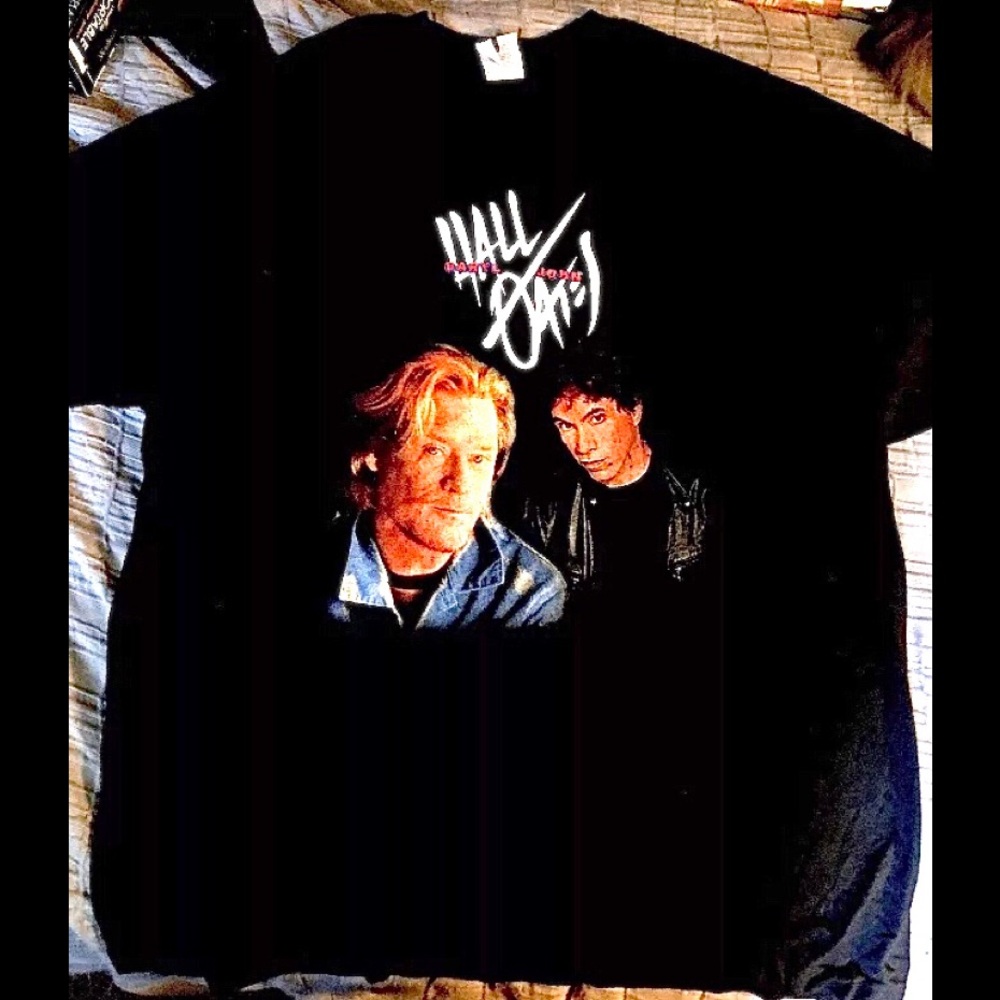 Hall & Oates Darryl Hall John Oates 2016 LIVE @Hollywood Bowl Tshirt Mens sz 2XL